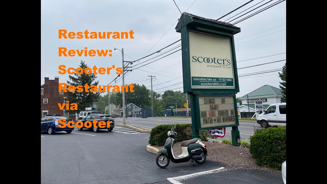 Scooter Restaurant Review: Scooter's Restaurant and Bar.