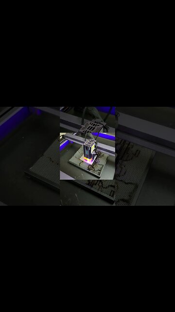 STEEL Color Engraving W/ The Atezr Laser Engraver