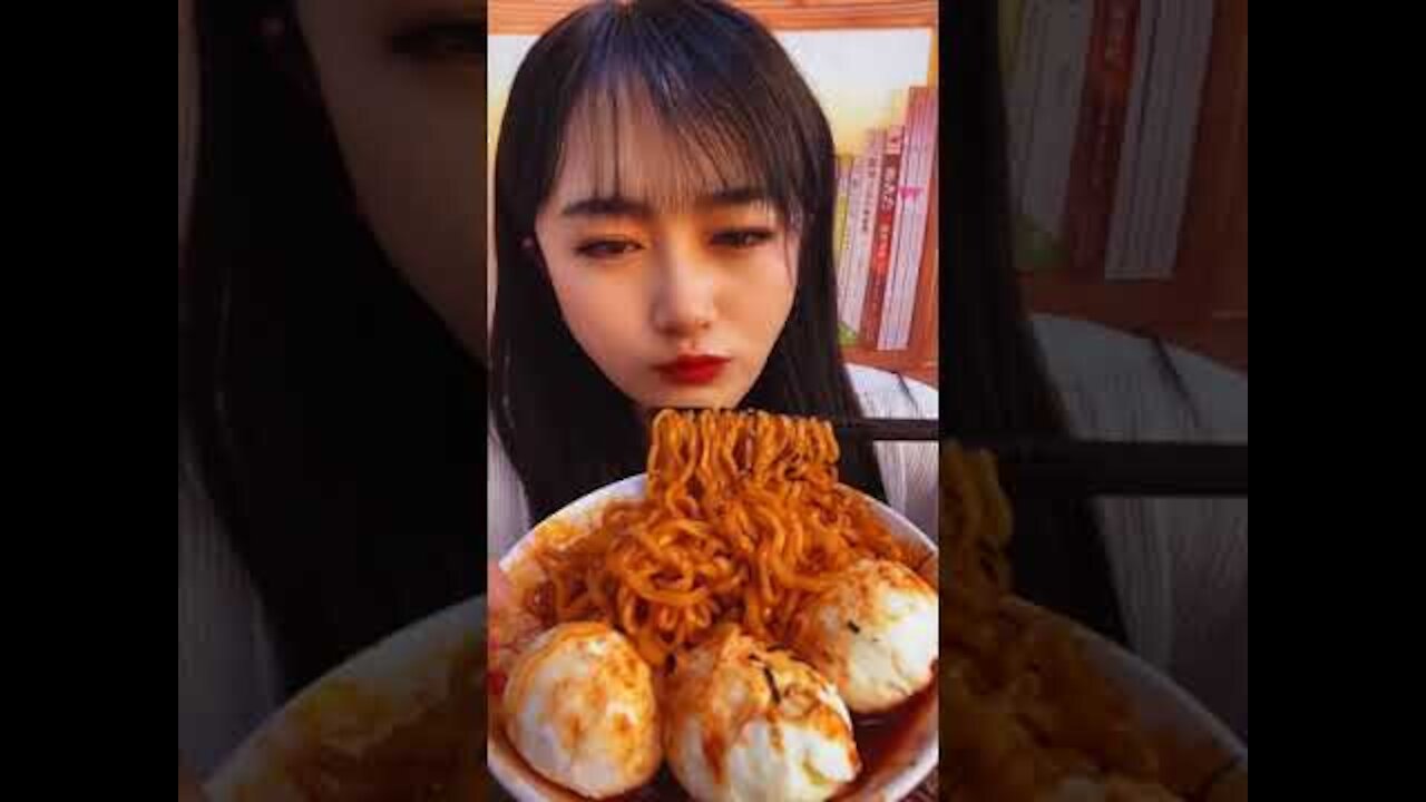 ASMR China Eating Challenge Tik Tok EP210