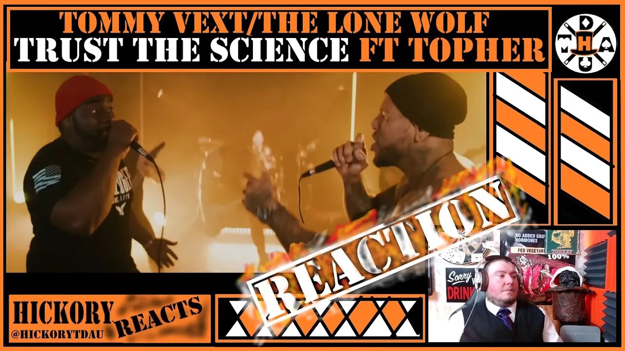 Trigger Alert! Tommy Vext\The Lone Wolf - Trust the Science feat. Topher Reaction | Magician Reacts