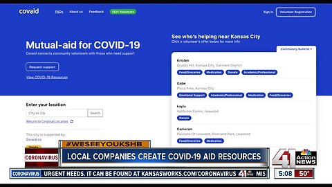 Local companies create COVID-19 aid resources