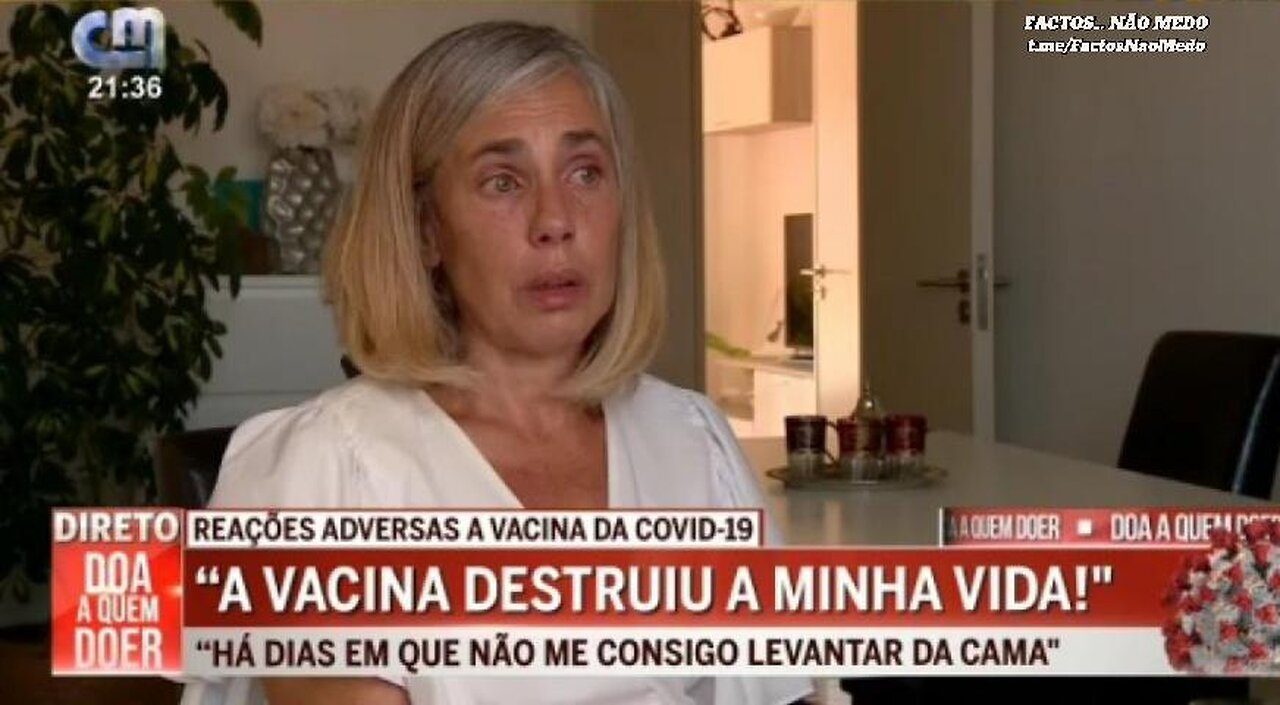 💉⚠️MULHER FICOU COM SEQUELAS GRAVES DEVIDO À "VACINA" COVID-19💉⚠️