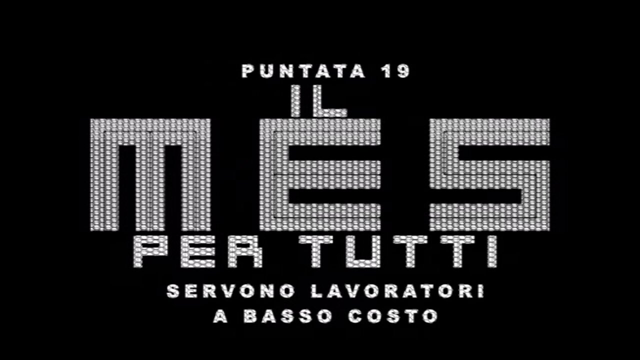 puntata 19 SERVONO LAVORATORI A BASSO COSTO [Il MES PER TUTTI]