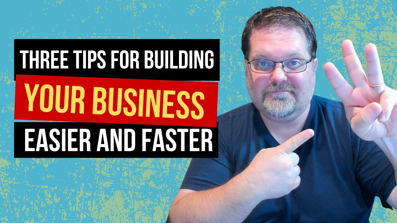 Home Business - Three Tips To Help YOU Build Exponentially Faster