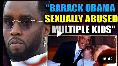 Obama Named As First World Leader |To Be Prosecuted in Diddy Pedophile Investigation