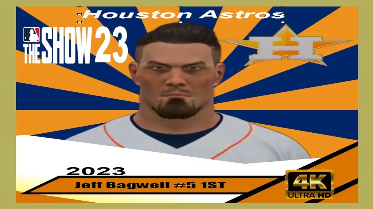 How To Create Jeff Bagwell MLB The Show 23 | Headshape
