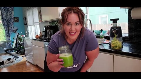 the crazy thing i do making celery juice !