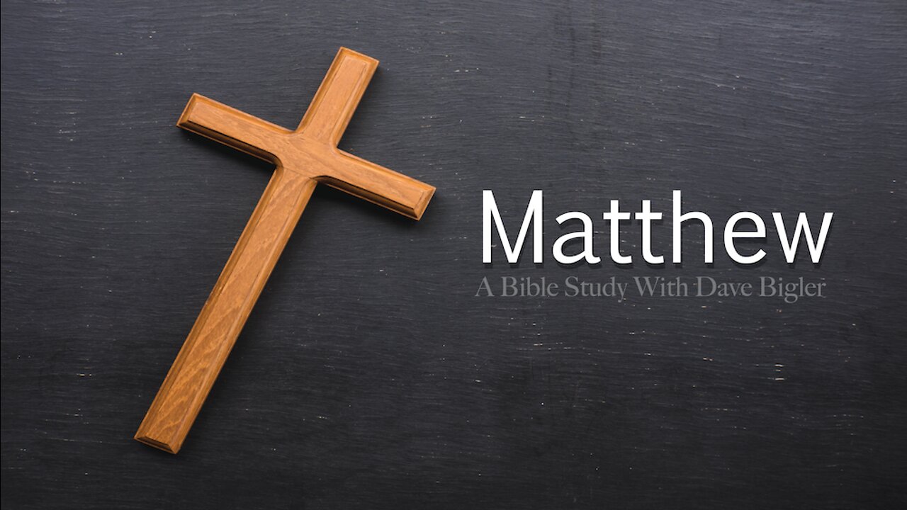 Matthew 9 Bible Study - Jesus Heals