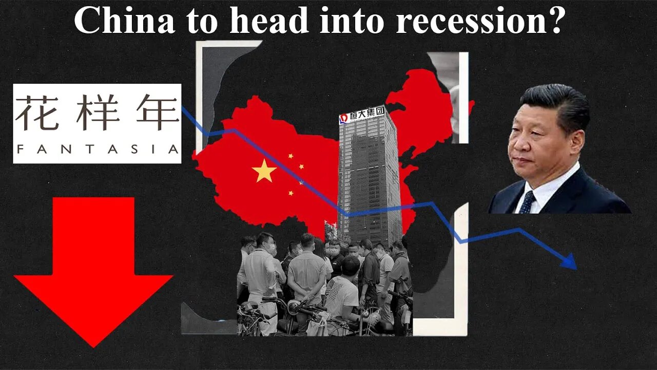 Is China about to head into it's first recession in 30 years??