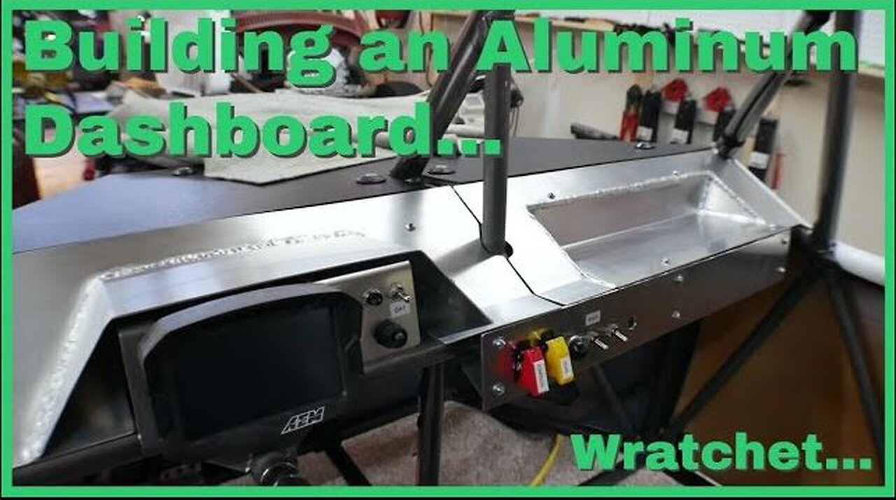 Building an Aluminum Dashboard for my Baja