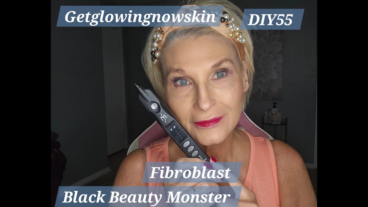 Lose skin fibroblast Black Beauty Monster Getglowingnowskincare DIY55