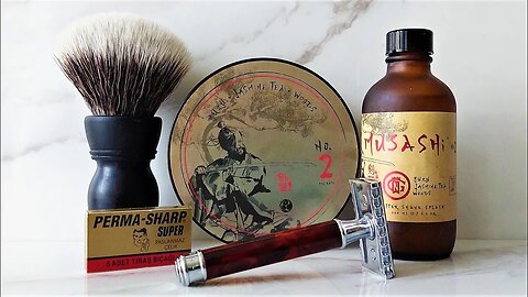 Musashi no.2 by Gentlemans Nod first try. Mühle R41 Razor.