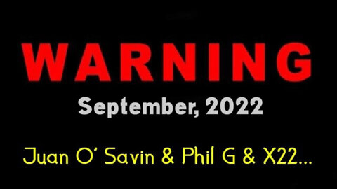 WARNING to all Patriots ~ Juan O' Savin & Phil Godlewski & Dave X22...