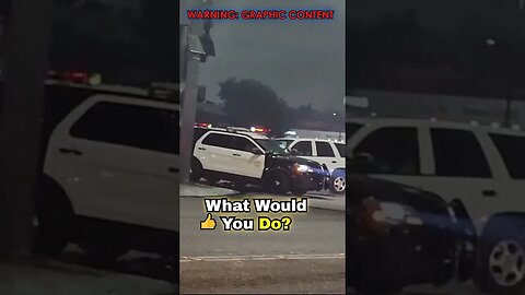 🚨 Intense Showdown: SUV Rams Sheriff's Deputy's Cruiser! 😱
