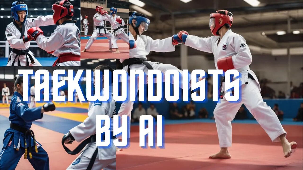 TAEKWONDOISTS by AI #gym #ai