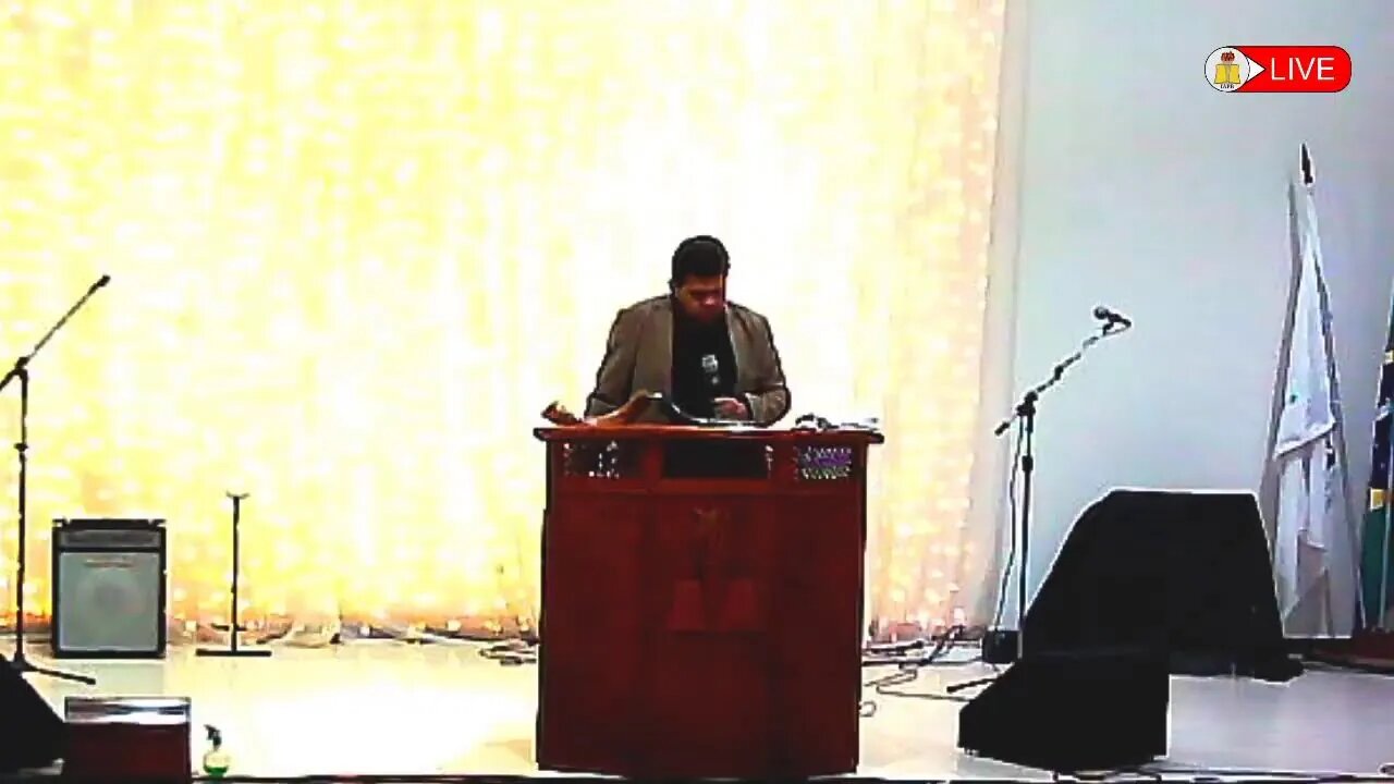 Transmissão ao vivo de Pastor Miquéias Tiago.