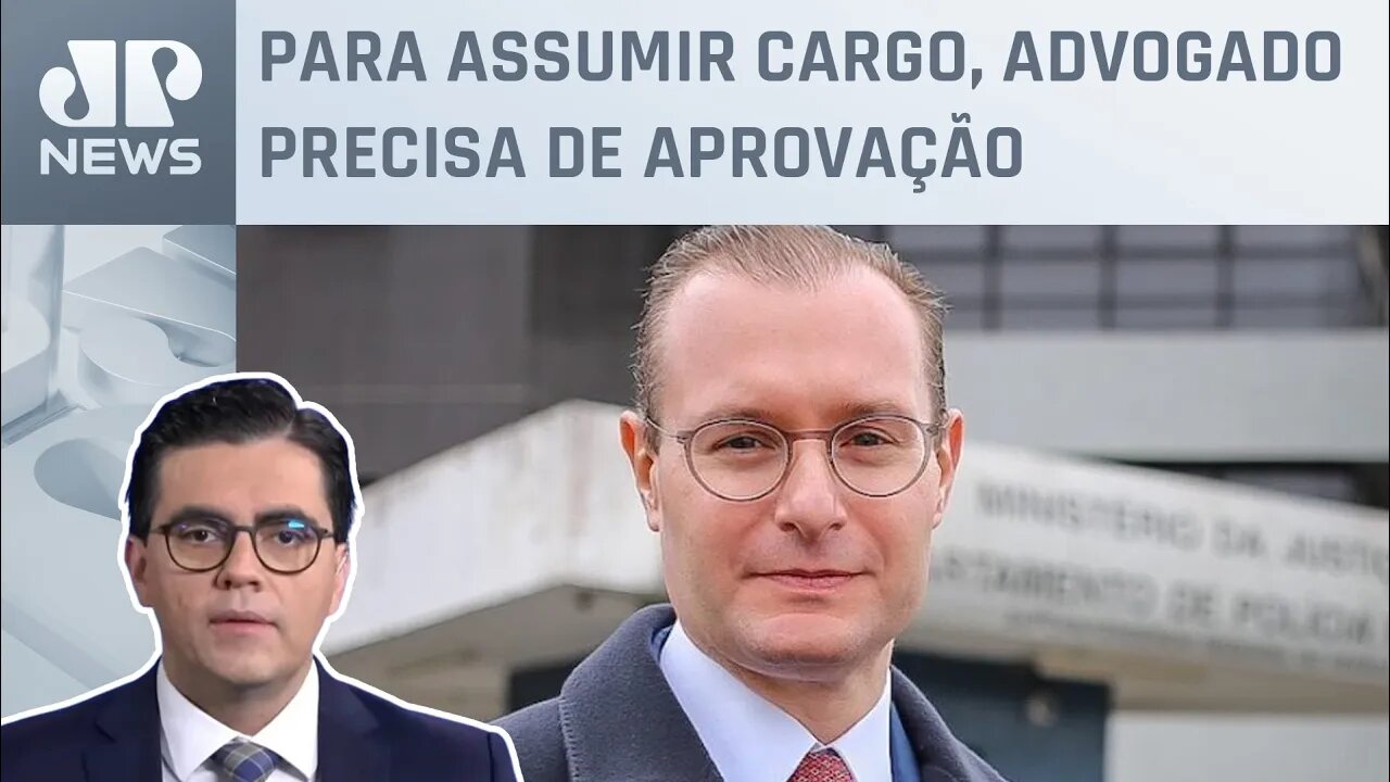 Davi Alcolumbre quer sabatinar Cristiano Zanin em 14 de junho no Senado; Vilela opina