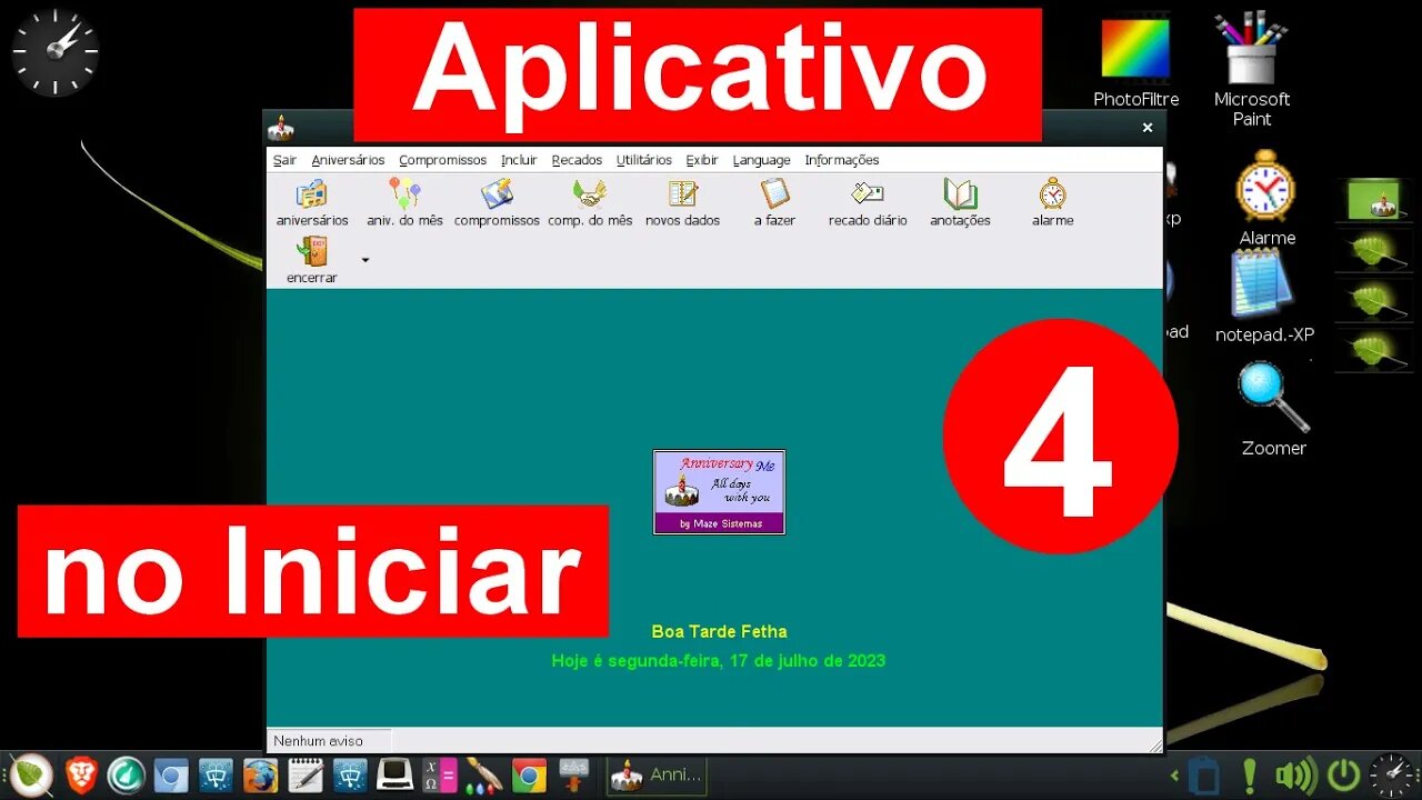 4- Como colocar Aplicativo (Não Listado) no Iniciar do Bodhi Linux. Executar App no Startup do Linux