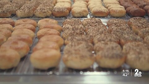 Bottoms up Bagels is open in Baltimore