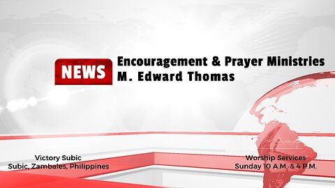 Encouragement and Pray Ministries Social Media