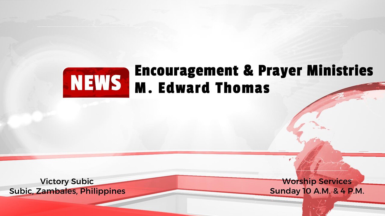 Encouragement and Pray Ministries Social Media
