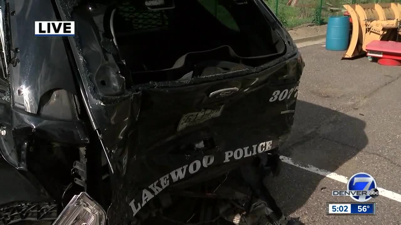 Lakewood police: Officer making DUI arrest rear-ended, injured by another drunk driver