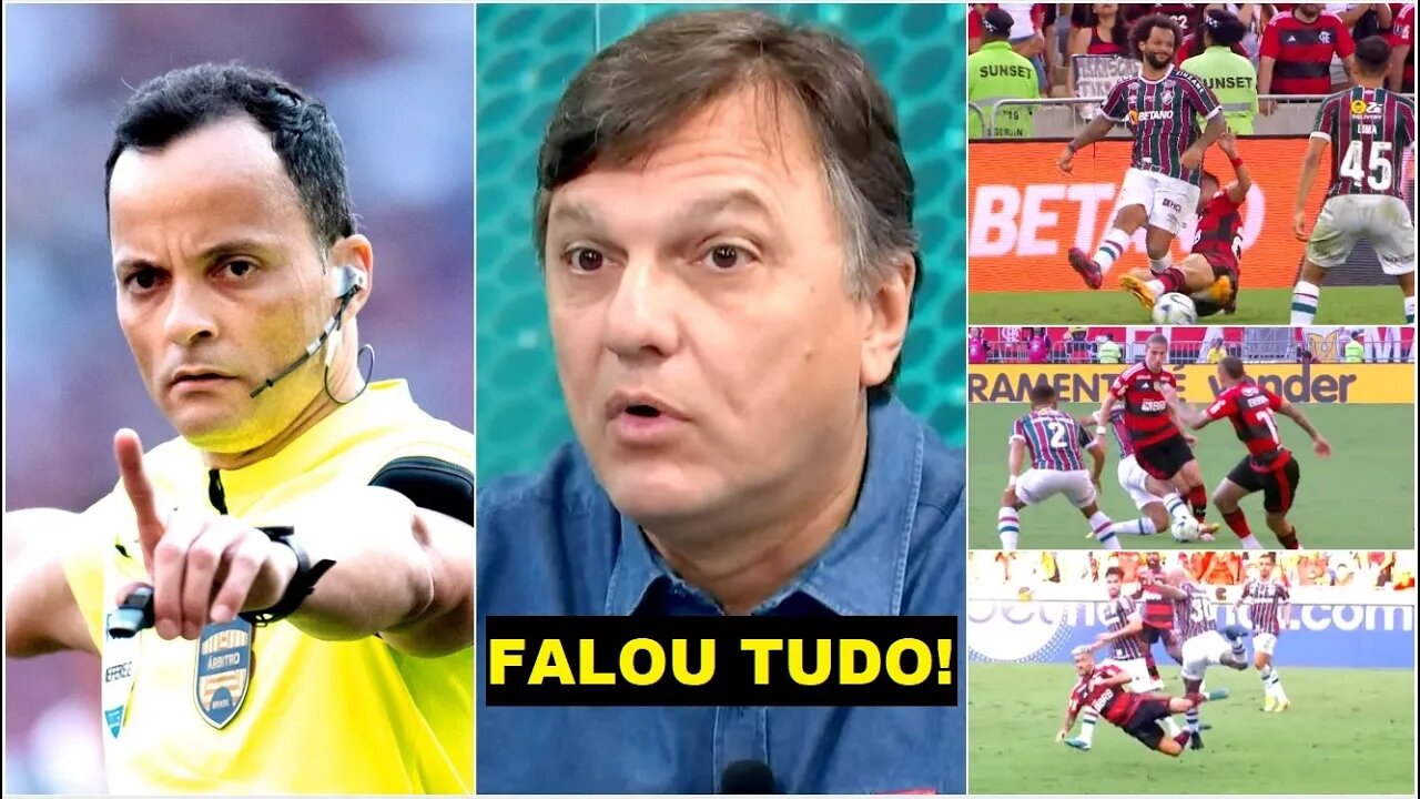 "ISSO É MUITO GRAVE! É VERGONHOSO que o ÁRBITRO..." Mauro Cezar FALA TUDO após Fluminense x Flamengo