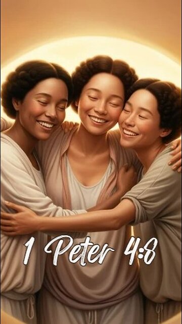 1 Peter 4:8 - Above all, love each other deeply, because love covers over a multitude of sins.