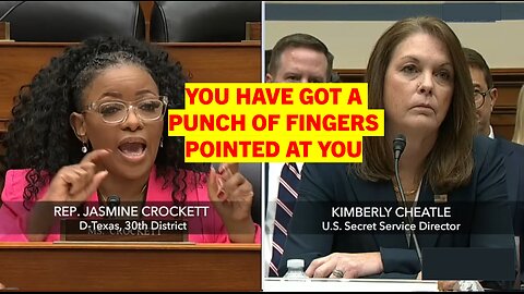 Rep. Jasmine Crockett (D-TX): You've Got A Bunch Of Fingers Pointed At You