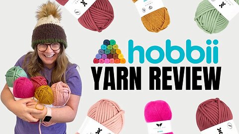 Hobbii Yarns Yarn Review- My First Time Using Hobbii Yarn