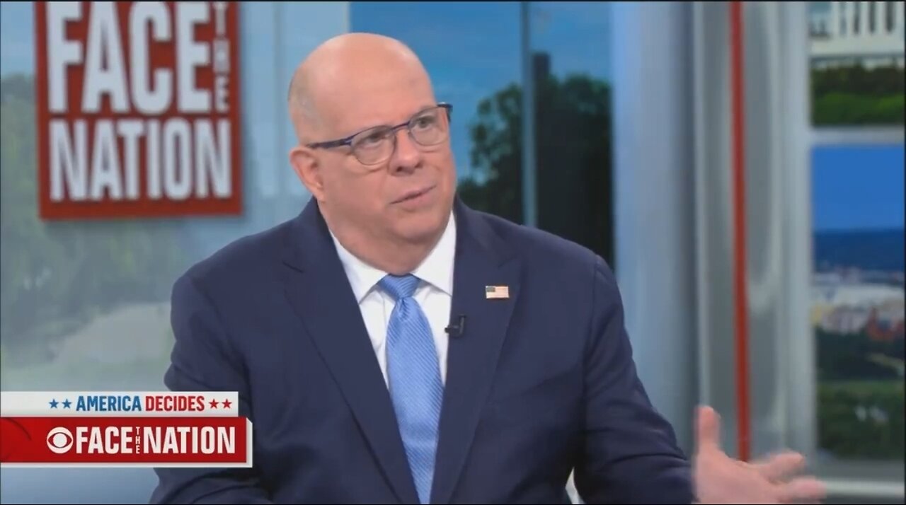 Fmr Gov Larry Hogan: I'm Not Voting For Trump or Harris