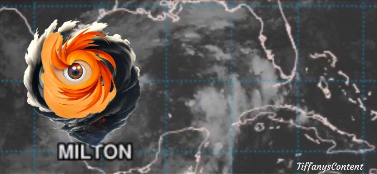 MILTON forms as Tropical Storm strengthens towards FLORIDA as MAJOR HURRICANE CATEGORY 4? #Hurricane