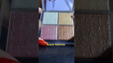 Dior Backstage Glow Face Palette #shorts #trending #viral #shortvideo