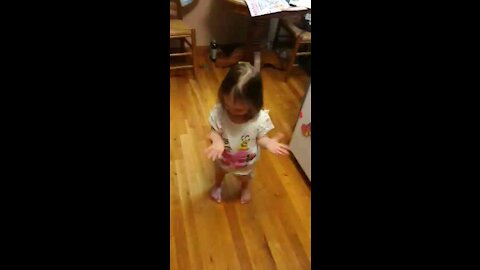 Toddler likes Johnny Cash