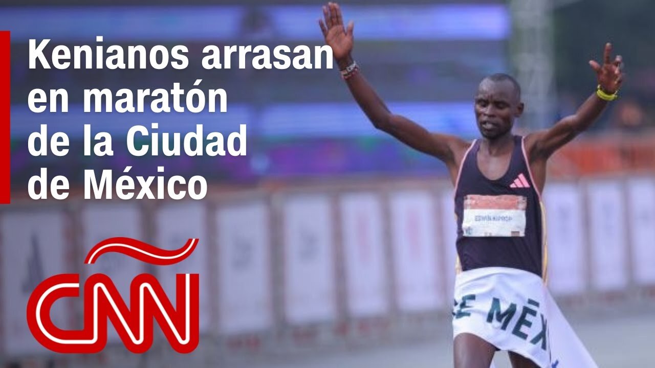 Kenianos obtienen primeros lugares en maratón de la Ciudad de México