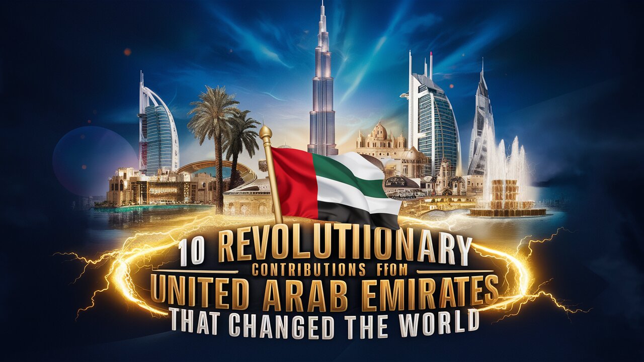 10 Revolutionary Contributions from the United Arab Emirates (UAE) ''That Changed the World''