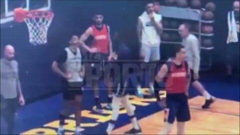 Draymond Green Violently Punch Jordan Poole at Warriors Practice YIKES