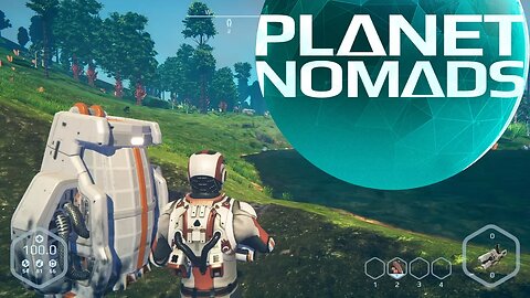 Lets Play Planet Nomads ep 1 - Crash Landing On A New World And Getting Started.