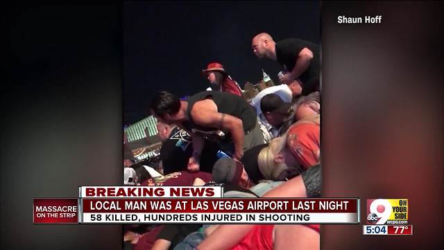 Cincinnati man in Las Vegas during shooting