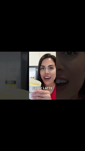 What I Drink On Carnivore Diet Fatty Latte #shorts
