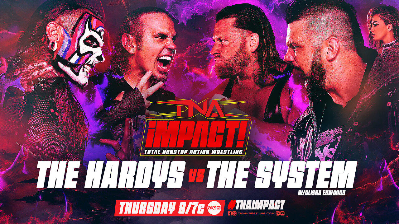 The Hardys Defeat The System in Good Main Event on TNA Impact! #shorts