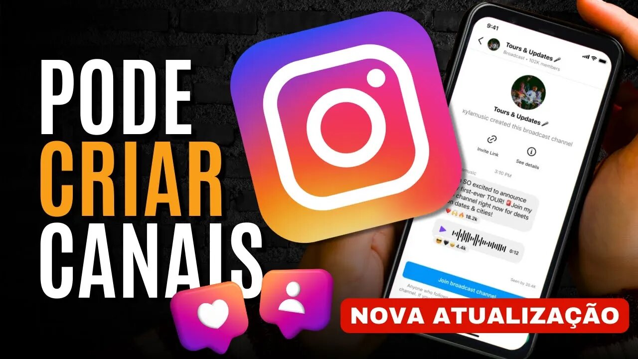 CANAIS NO INSTAGRAM - UMA NOVA FERRAMENTA PARA AUMENTAR SEU ENGAJAMENTO