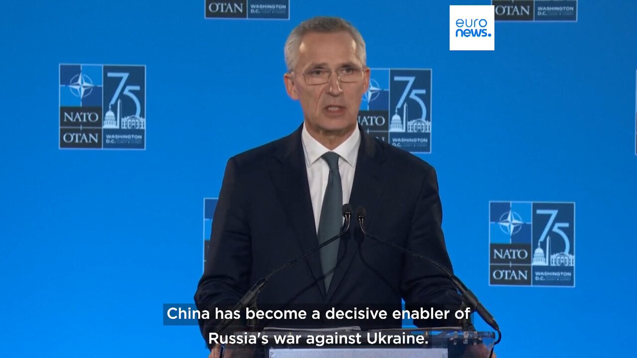 NATO Stoltenberg: China has become a decisive enabler of Russia´s war against Ukraine