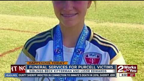 Two funeral services will be held for Purcell victims