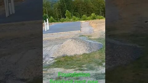 foundation finished in #wv #westvirginia