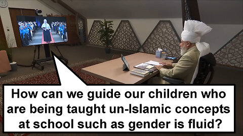 How can we guide our children who are being taught un-Islamic concepts at school such as gender is f