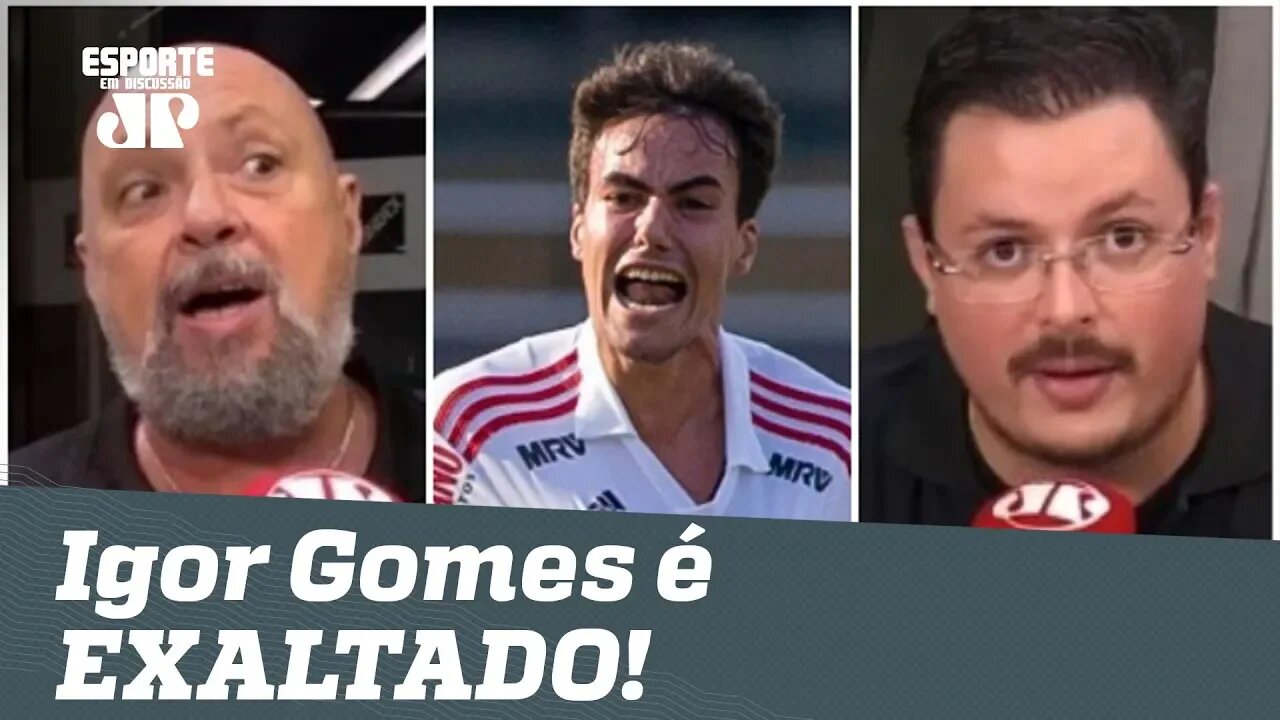 "Esse cara será GRANDE!" Igor Gomes é EXALTADO após 2 gols pelo São Paulo!