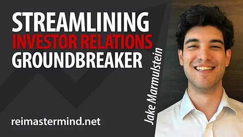 Streamlining Investor Relations with Groundbreaker with Jake Marmulstein