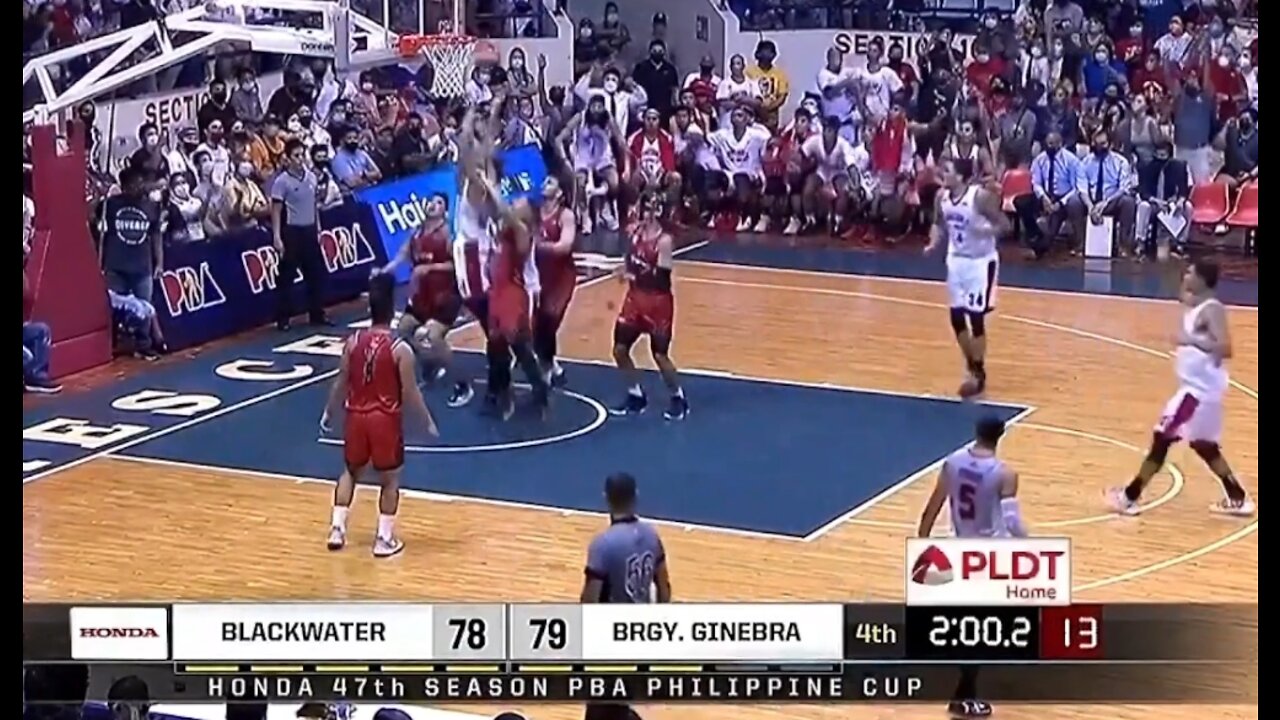 Brgy. Ginebra vs Blackwater Last 2 Minutes [Season 47 PH Cup | June 12, 2022]