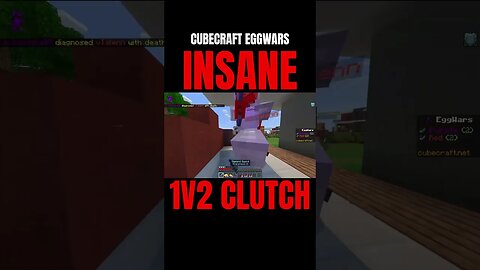 insane minecraft clutch